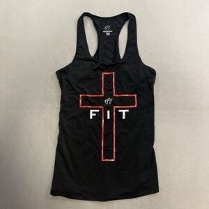 Active Faith Sports Razor Back Tank Top Shirt Women's Size XL Gym Run Workout